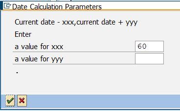 Steps To Create Dynamic Variant On Date Selection For ABAP Program