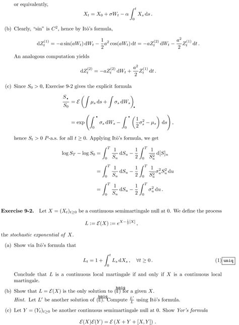 stochastic calculus - Worked examples of applying Ito's lemma - Quantitative Finance Stack Exchange