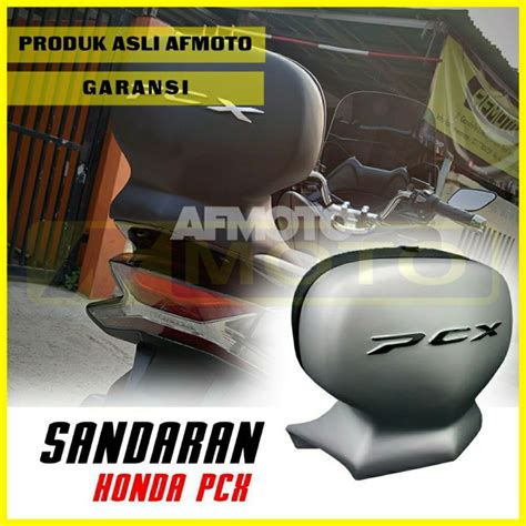 Jual Sandaran Honda Pcx Lokal Afmoto Jok Honda Pcx Lokal