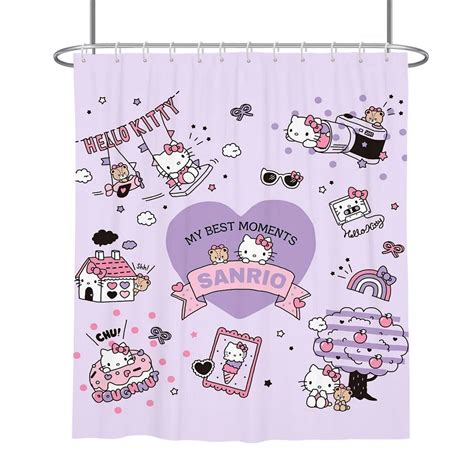 Dmh Sanrios Mymelody Cinnamoroll Kuromi Kawaii Anime Cartoon Shower