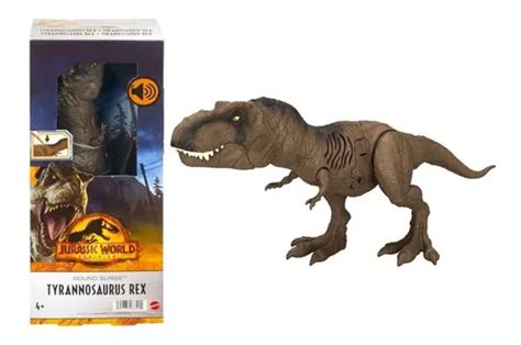 Jurassic World Tiranossauro Rex Dino Escape 35 Cm Mattel Frete grátis