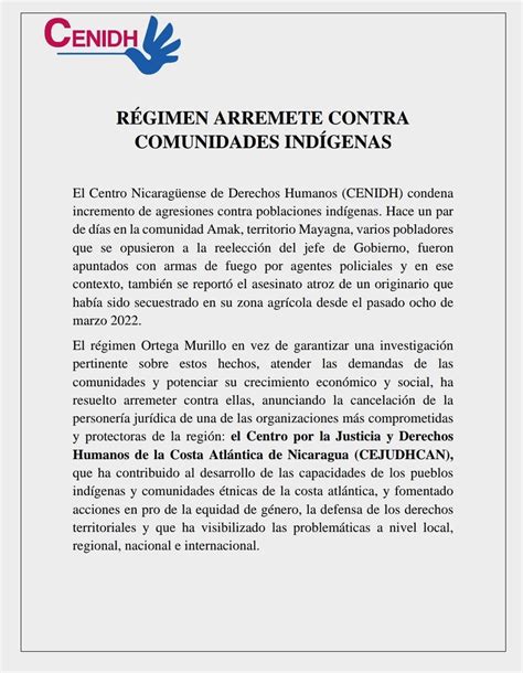 Cenidh On Twitter Urgente Posici N Del Cenidh Ante Cancelaci N De