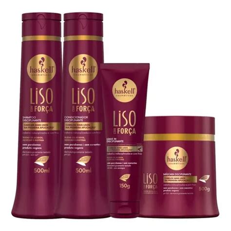 Kit Haskell Liso For A Completo Itens Parcelamento Sem Juros