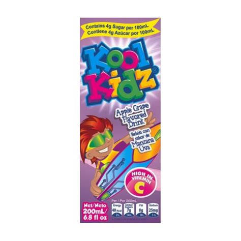 Fruta Kool Kidz Apple Grape 200 Ml Fedlin Limited