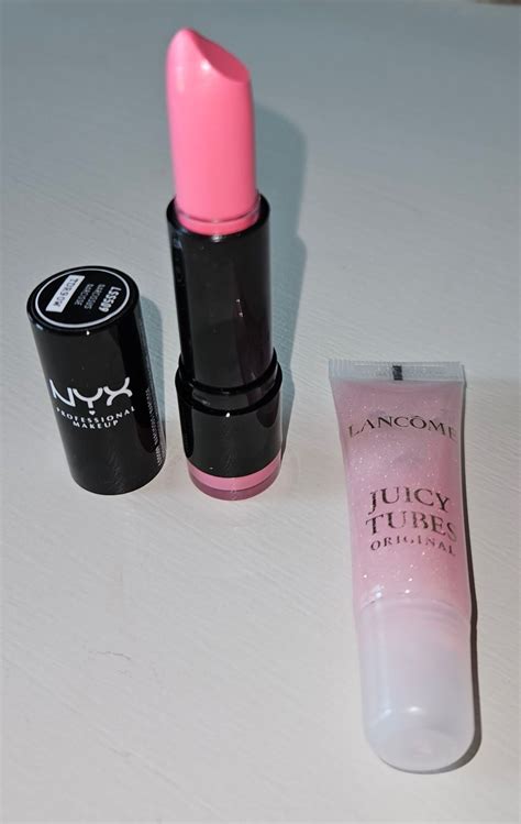 Rosa L Ppstift Nyx Juicy Tubes Lancome L Ppglans K P P Tradera