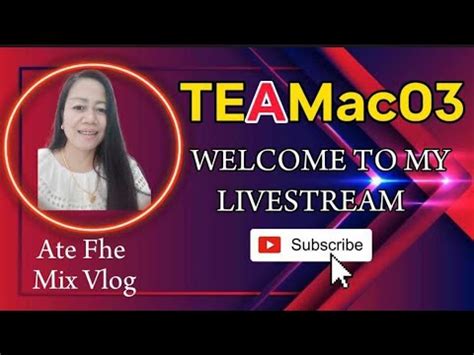 Update Livestream Welcome All Free Ayuda Ate Fhe Mix Vlog Youtube