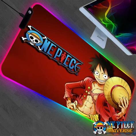 Luffy Mousepad Led Rgb One Piece Universe Store Official One Piece