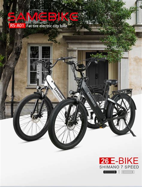 Samebike Rs A Electric City Bike Fast Delivery High Energy All Terra