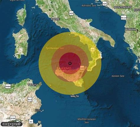 Terremoto Su Tirreno Siciliano Magnitudo 3 2 Ecco Qui I Dettagli