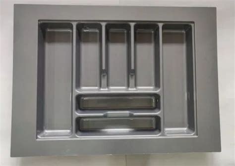 Shree Plylam Gray Modular Kitchen Pvc Cutlery Tray Size 450mm At Rs