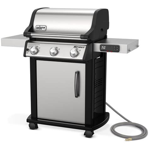 Weber Spirit SX 315 Freestanding Natural Gas Smart Grill Stainless