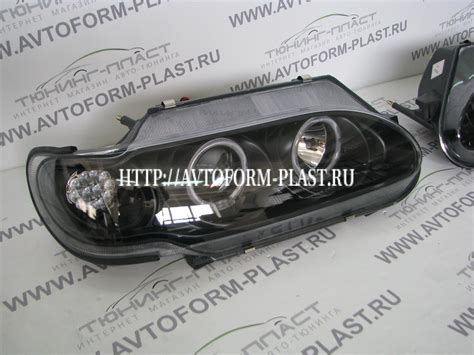 Передние фары ВАЗ 2113,2114,2115 YAA-LD-0030(черные) купить по цене 0 ...