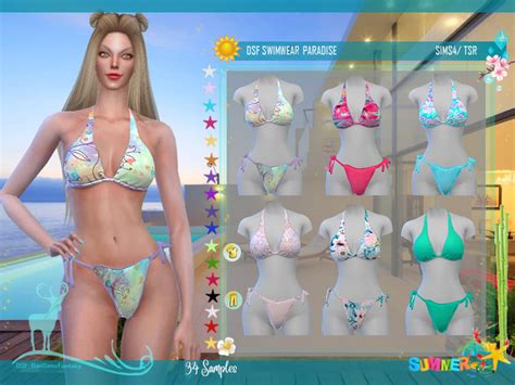 The Sims Resource DSF SWIMWEAR PARADISE Top