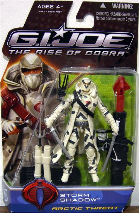 Storm Shadow Arctic Threat GI Joe Rise Cobra Action Figure