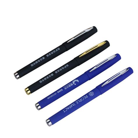 Promotional Item Products Advertising Signature Ink Pens With Custom