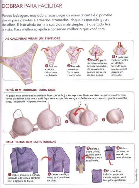 Como Dobrar Roupas Ntimas E Manter O Arm Rio Organizado Organiza O
