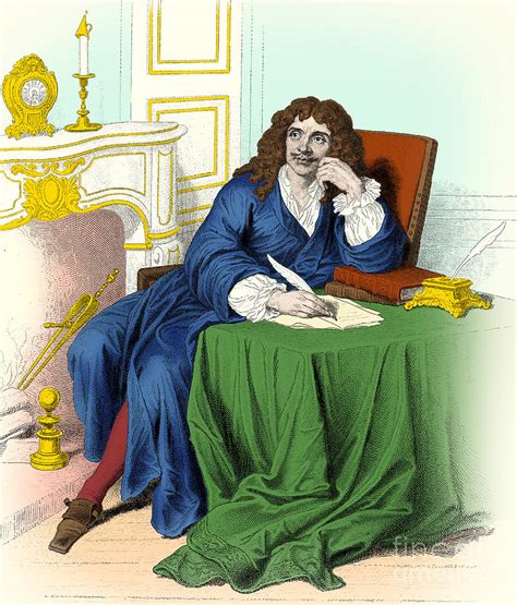 Moliere French Playwright And Actor Photograph By Science Source