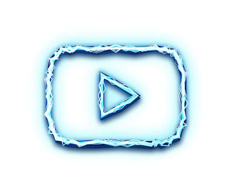 Youtube Logo Icono Con Ligero Efecto 21495950 Png