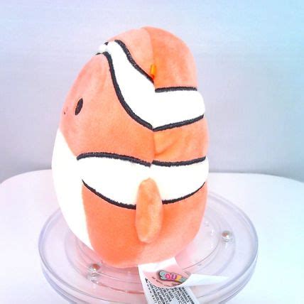 Squishmallow Ricky The Clown Fish 5 Fish Plush Toy Orange Holiday