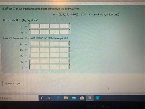 In R Let I Be The Line Spanned And Oriented By V Chegg