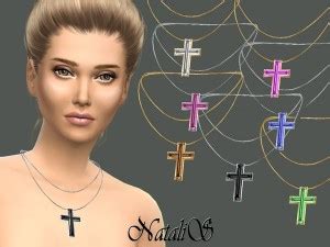 The Sims Resource Geometric Pendants Drop Earrings By Natalis Sims