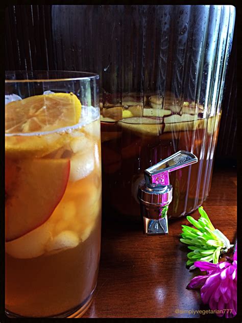 Iced Tea Sangria, Mocktail - simplyvegetarian777