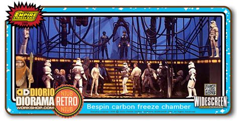 DIORIO DIORAMA • RETRO NIUBNIUB • BESPIN CARBONITE FREEZING CHAMBER – DIORAMA WORKSHOP.COM