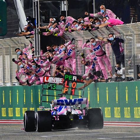 Checo Perez passes his team to victory at the Sakhir Grand Prix (by ...