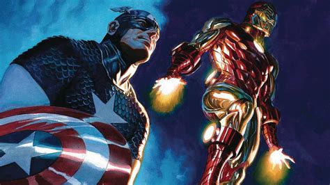 Captain America Vs Iron Man Avengers