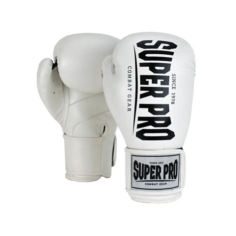 Super Pro Combat Gear Boksehandsker CHAMP White SuperPro Fightersport