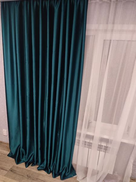 Комплект штор Блэкаут , 250х400см, бирюзовый, Блэкаут купить c ...