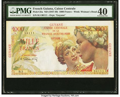 Francs Guyane Numista