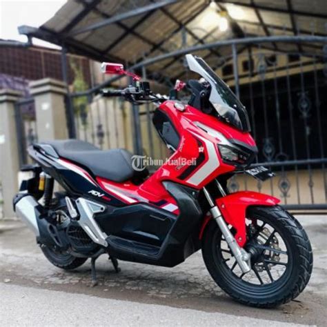 Motor Honda Adv Abs Keyless Red Bekas Pajak Hidup Surat Lengkap