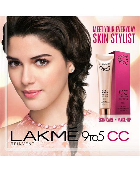 Lakme 9 to 5 Complexion Care CC Cream SPF 30 PA++ - Honey (30g) | Makuree