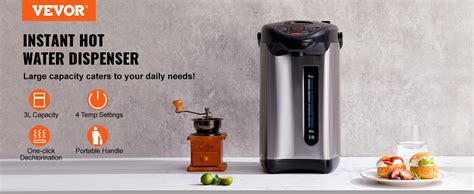Vevor Instant Hot Water Dispenser L Oz Electric Countertop Water Dispenser Vevor Us