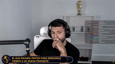 El Kun Agüero deja Twitch Perfil