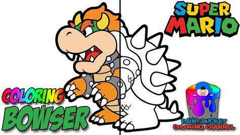 Paper Mario Bowser Coloring Pages