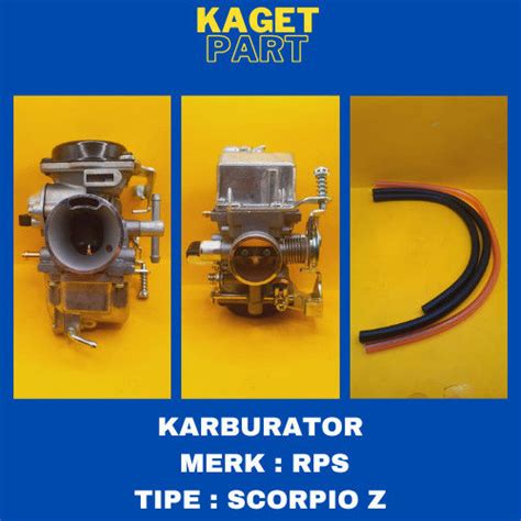 KARBURATOR MERK RPS TIPE SCORPIO Z JAPAN QUALITY Lazada Indonesia