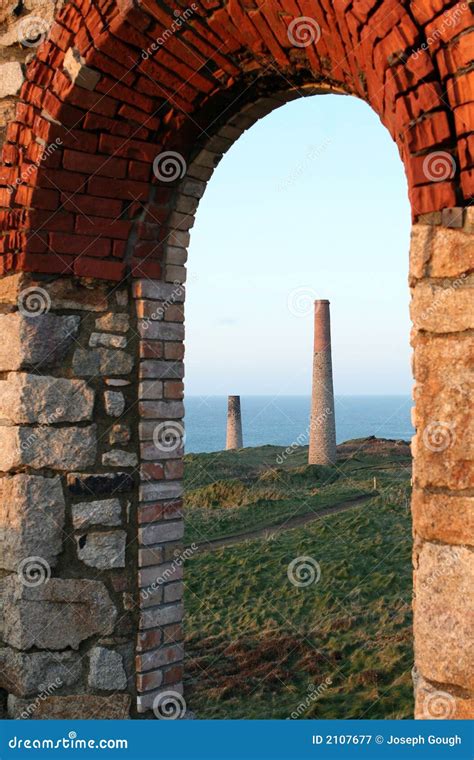 Cornish Tin Mines Stock Image Image Of Derelict Tourism 2107677