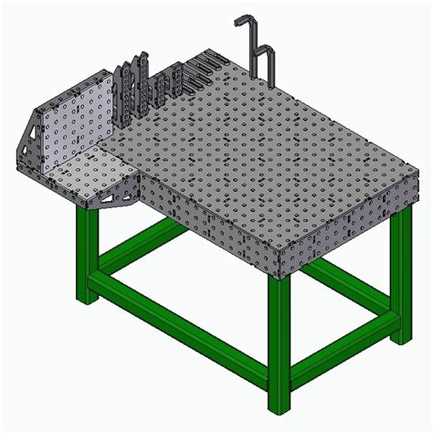 Projeto Mesa De Soldagem Mesa De Gabarito M X M Mercado Livre