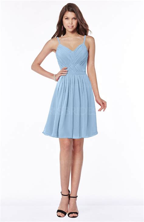 ColsBM Vera Sky Blue Bridesmaid Dresses ColorsBridesmaid