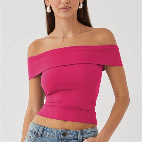 Hot Days Bold Styles Olyvenn Womens Off The Shoulder Tops Going Out Crop Summer Cute Y K Shirts