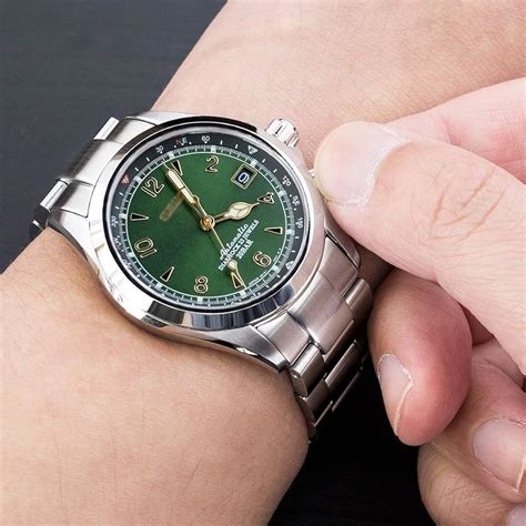 Seiko Alpinist SARB017 Curved End O Boyer Bracelet Strapcode Atelier