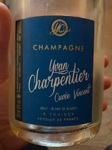 Yvan Charpentier Cuvée Vincent Blanc de Blancs Brut Champagne Vivino US