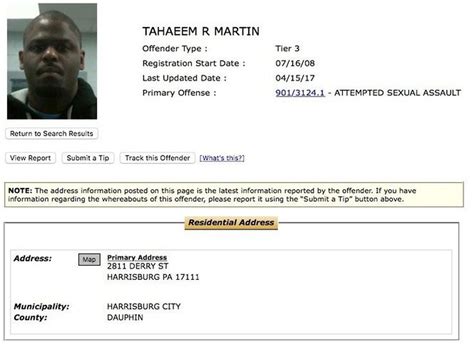 There Are More Than Lifetime Registered Sex Offenders Living In Dauphin County Part