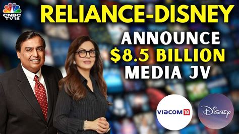 Live Mega Media Merger Reliance Disney Announce Billion Media