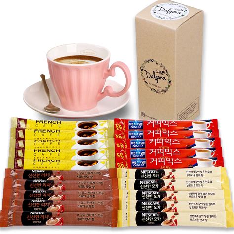 Home Cafe In Instant Coffee Variety Sample Packets With Gift Box