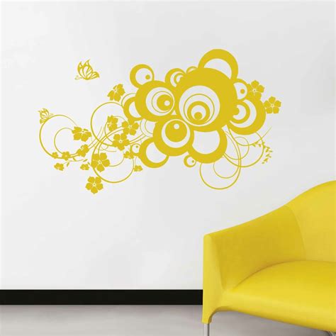 Stickers Arabesque Ronds Autocollant Muraux Et Deco