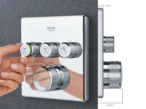 Grohtherm SmartControl Technologie encastrée GROHE Belgique sa