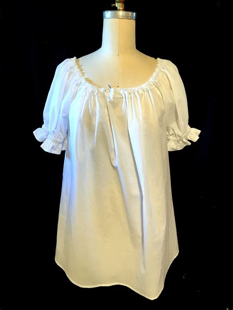 Ren Faire Short Puffed Sleeve Chemise — Period Corsets